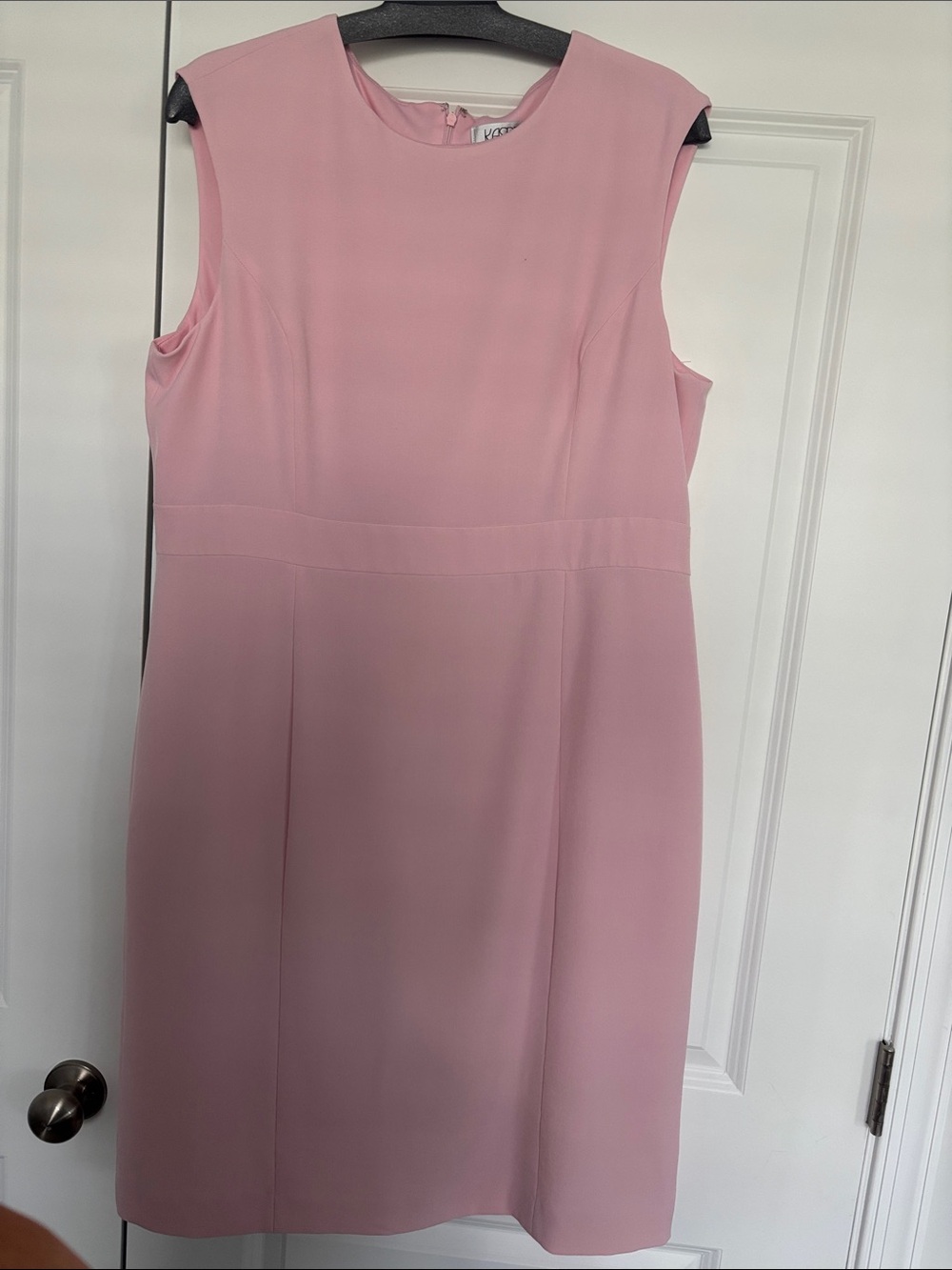 Kasper Dusty Pink Sleeveless Knee Length Dress
